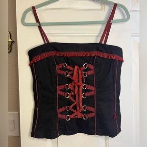 Tripp corset top